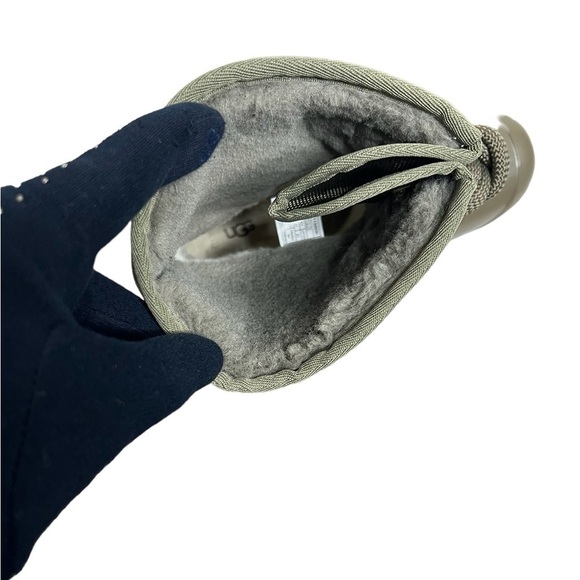 UGG Women's Raincloud Lace Olive Boots - Picture 12 of 14